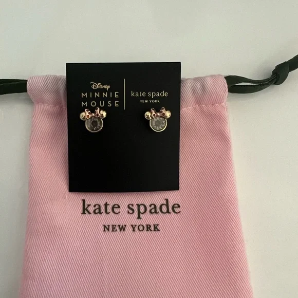 KATE SPADE • New York × Disney Minnie
Mouse Stone Earrings - Picture 2 of 4